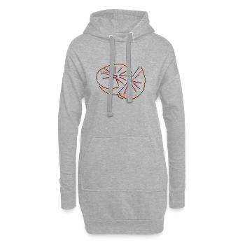 Grapefruit - Hoodie-Kleid - Grau meliert - Vorne