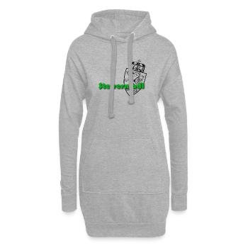 Steirermadl Steiermark Frau Steirerin Idée cadeau - Sweat-shirt à capuche long Femme - gris chiné - Devant