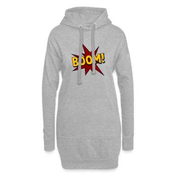 Boom! - Comic - Hoodie-Kleid - Grau meliert - Vorne