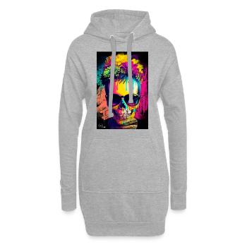 FASHION FATALITY 5 von Yume Origins - Hoodie-Kleid - Grau meliert - Vorne