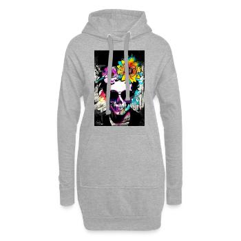 FASHION FATALITY 9 von Yume Origins - Hoodie-Kleid - Grau meliert - Vorne