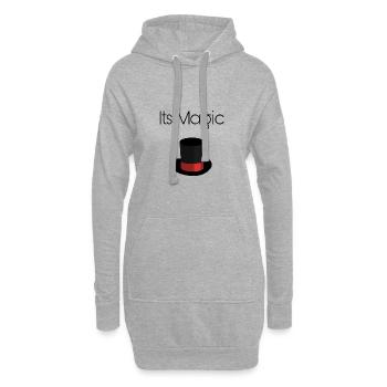 Its Magic - Hoodie-Kleid - Grau meliert - Vorne