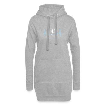 Rugby Present For Your Brother - Sweat-shirt à capuche long Femme - gris chiné - Devant