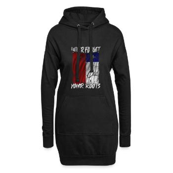 Chili - Sweat-shirt à capuche long Femme - noir - Devant