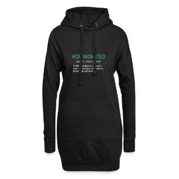 Fantastisches hopinioniertes Design für IPA & Craft Beer - Hoodie-Kleid - Schwarz - Vorne