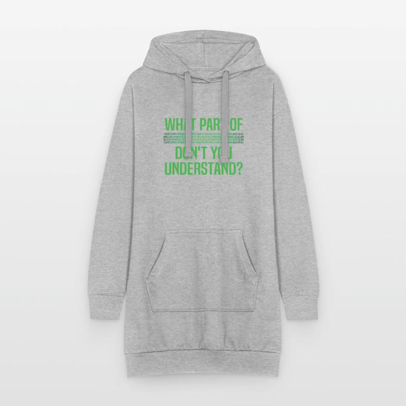 Hoodie-Kleid