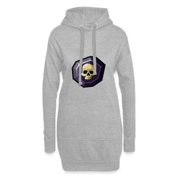 Element: Dunkel - Hoodie-Kleid - Grau meliert - Vorne