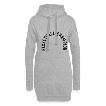 Basketball Champion - Hoodie-Kleid - Grau meliert - Vorne