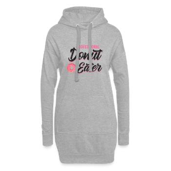 Donut - Hoodie-Kleid - Grau meliert - Vorne