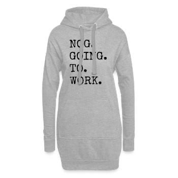 bday under the tree baby cool dinosaur lover geek - Hoodie Dress - heather grey - Front