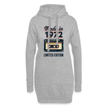Produit en 1972 – Édition limitée - Sweat-shirt à capuche long Femme - gris chiné - Devant
