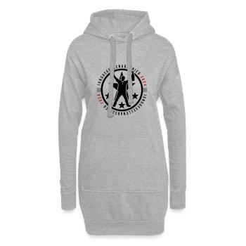 Junggesellen Abschied 2024 - Hoodie-Kleid - Grau meliert - Vorne