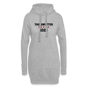 Tagesmutter 2025 Tagesmama Werden Beruf Erzieherin - Hoodie-Kleid - Grau meliert - Vorne