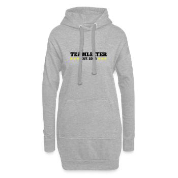 Teamleiter est 2023 Gruppenleiter Teamleitung Team - Hoodie-Kleid - Grau meliert - Vorne