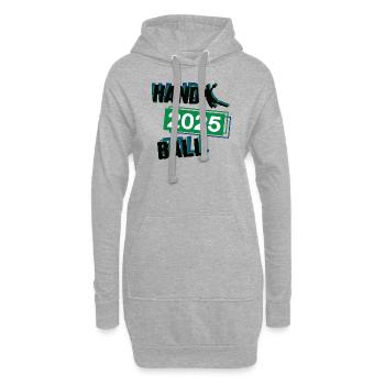 Handball Spieler Team Turnier Mannschaft in 2025 - Hoodie-Kleid - Grau meliert - Vorne