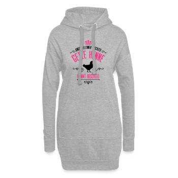 junggesellinnen geile henne abschied - Hoodie-Kleid - Grau meliert - Vorne