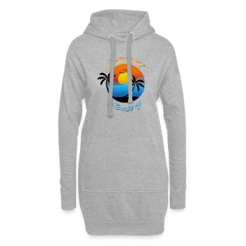 Summerfeeling 2022 - Hoodie-Kleid - Grau meliert - Vorne