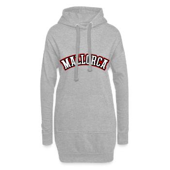 Mallorca Schriftzug - Hoodie-Kleid - Grau meliert - Vorne