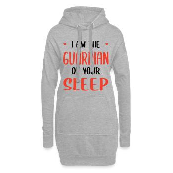 Anästhesie Anästhesist Spruch Narkose Geschenk - Hoodie-Kleid - Grau meliert - Vorne