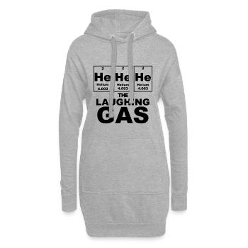 Cadeau drôle de citation de chimie pour les ingénieurs chimistes - Sweat-shirt à capuche long Femme - gris chiné - Devant