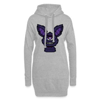 kahlköpfige Zyklopen! Von Pousse2Bambou ! - Hoodie-Kleid - Grau meliert - Vorne