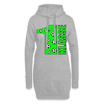 ERSTE KLASSE - FUßBALL 1. KLASSE - Hoodie-Kleid - Grau meliert - Vorne