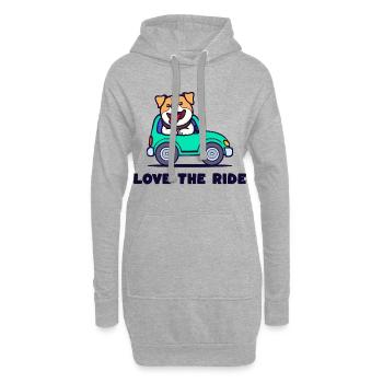 Déclaration d’animal de compagnie Chien Cuddly Toy Pets - Sweat-shirt à capuche long Femme - gris chiné - Devant