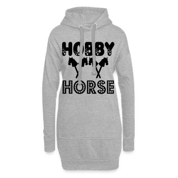 STECKENPFERDE - HOBBY HORSE - Hoodie-Kleid - Grau meliert - Vorne