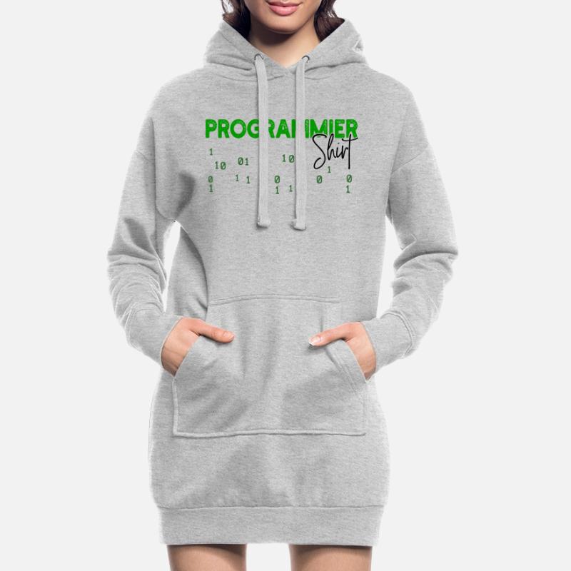 Programmeur Développeur Code Statement Scripting Sweat-shirt à capuche long Femme