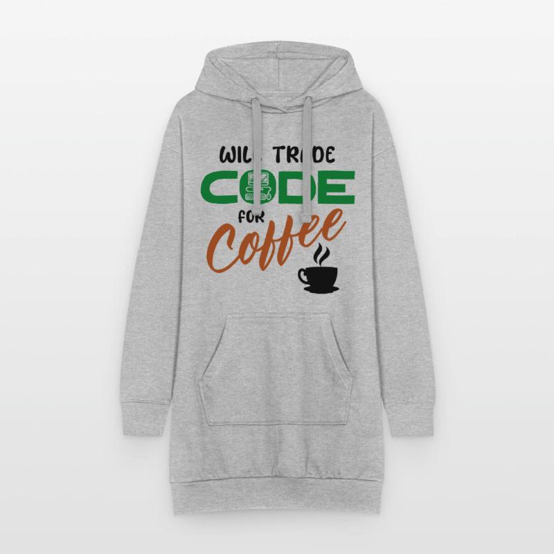 Code Statement Developer Computerfreak Informatik Hoodie-Kleid