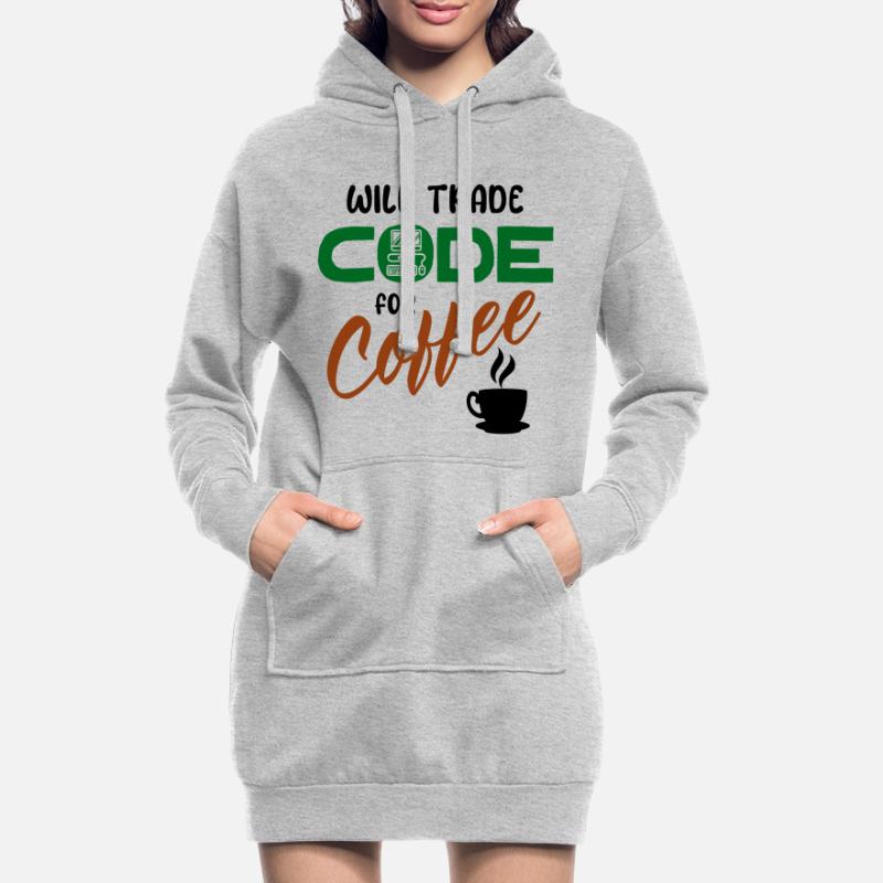 Code Statement Developer Computerfreak Informatik Hoodie-Kleid