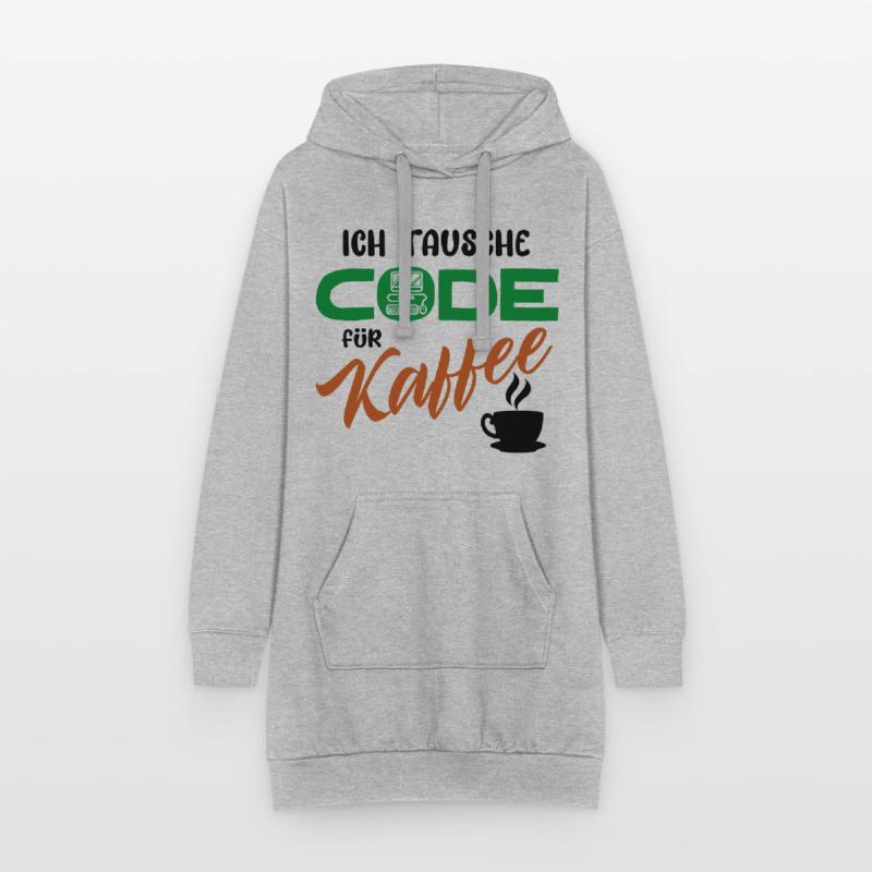 Programmierer Softwareentwickler Developer Code Hoodie-Kleid