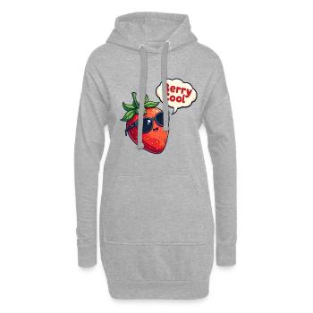 Berry Cool - Hoodie-Kleid - Grau meliert - Vorne