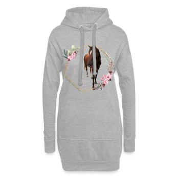 Motte - Hoodie-Kleid - Grau meliert - Vorne