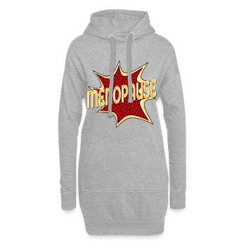 PERIMENOPAUSE FRAUEN MENOPAUSE - Hoodie-Kleid - Grau meliert - Vorne