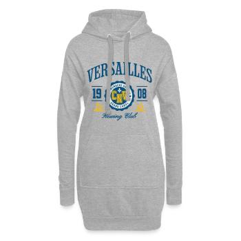 Wappen des Versailler Ruderclubs - Hoodie-Kleid - Grau meliert - Vorne