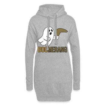 Boo-merang - Halloween 2025 - Hoodie-Kleid - Grau meliert - Vorne