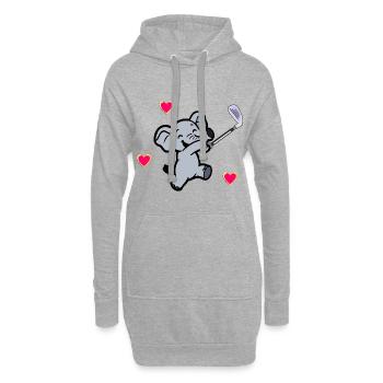 ELEFANT KINDER GOLF GOLFSPIELER - Hoodie-Kleid - Grau meliert - Vorne