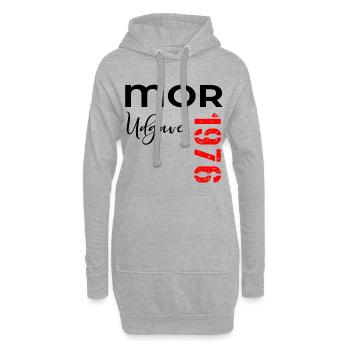Mother Ausgabe 1976 - Hoodie-Kleid - Grau meliert - Vorne