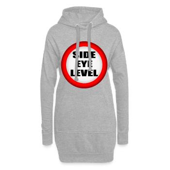 Seitenaugenhöhe - Hoodie-Kleid - Grau meliert - Vorne
