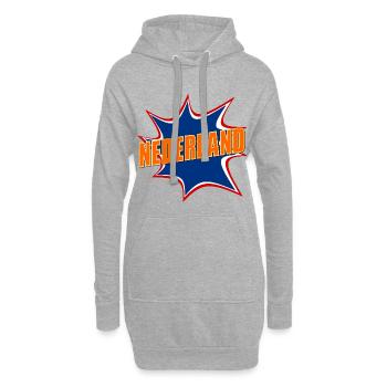Nederland Nederlands - Hoodiejurk - grijs gemêleerd - Voor
