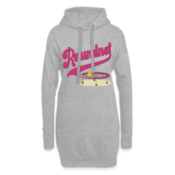 Ensemble Roundnet - Sweat-shirt à capuche long Femme - gris chiné - Devant