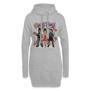 Retail Riot - Hoodie Dress - heather grey - Front