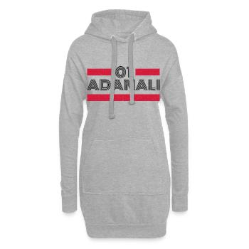 Adana 01 Türkei Turkiye Geschenk Urlaub Türk TR - Hoodie-Kleid - Grau meliert - Vorne