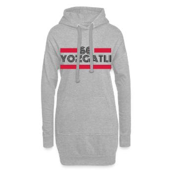 Yozgat 66 Türkei Turkiye Geschenk Urlaub TR Türk - Hoodie-Kleid - Grau meliert - Vorne