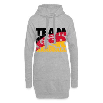 TEAM GERMANY HANDBALL VINTAGE - Hoodie-Kleid - Grau meliert - Vorne