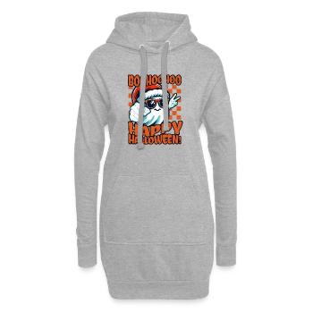 Boohoohoo Happy Halloween - Hoodie-Kleid - Grau meliert - Vorne