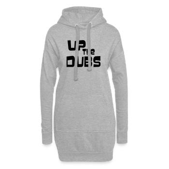 UP THE DUBS - Hoodie Dress - heather grey - Front