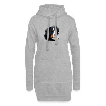 Berner_Senn - Hoodie-Kleid - Grau meliert - Vorne