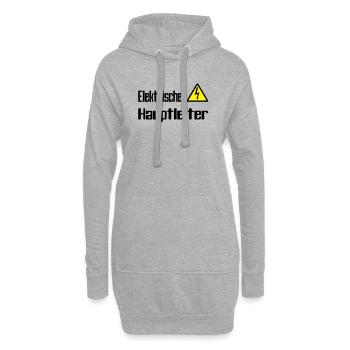 hauptleiter - Hoodie-Kleid - Grau meliert - Vorne